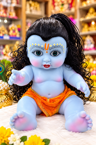 8' Inch Silicon laddu Gopal