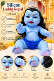 13 Inch Silicon Laddu Gopal