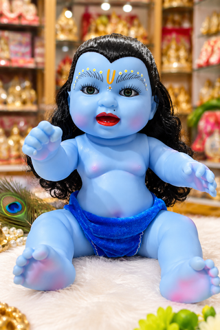 13 Inch Silicon Laddu Gopal