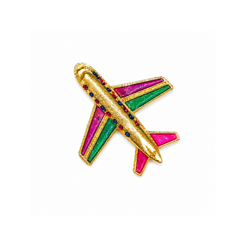 Mini Decorative Aeroplane for Laddu Gopal Ji | Kanha Ji Aeroplane Toy | Krishna Shringar Accessory