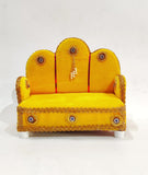 Yellow Designer Laddu Gopal Sinhasan